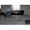 Venture Design Valgomasis stalas, Petra, 75x190x90 cm, Juodas