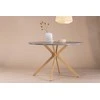 Venture Design Valgomasis stalas, Piazza, ø120 cm, Pilka