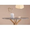 Venture Design Valgomasis stalas, Piazza, ø120 cm, Pilka