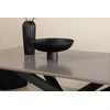 Venture Design Valgomasis stalas, Piazza, 180x76x90 cm, Juodas