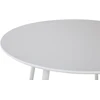 Venture Design Valgomasis stalas, Plaza, 100 cm, Balta
