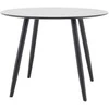 Venture Design Valgomasis stalas, Plaza apvalus stalas, ø100 cm, Juodas