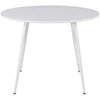 Venture Design Valgomasis stalas, Plaza, 100 cm, Balta