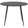 Venture Design Valgomasis stalas, Plaza, 100 cm, Juodas