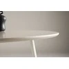 Venture Design Valgomasis stalas Plaza, ⌀120 cm, smėlio spalvos