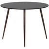 Venture Design Valgomasis stalas, Plaza, 100 cm, Juodas