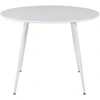 Venture Design Valgomasis stalas, Plaza, 100 cm, Balta