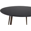 Venture Design Valgomasis stalas, Plaza, 100 cm, Juodas