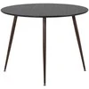 Venture Design Valgomasis stalas, Plaza, 100 cm, Juodas
