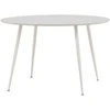 Venture Design Valgomasis stalas Plaza, ⌀120 cm, smėlio spalvos