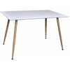 Venture Design Valgomasis stalas, Polar Matbord, 120x80 cm, Balta