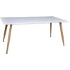 Venture Design Valgomasis stalas, Polar Matbord, 180x90 cm, Balta