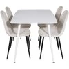 Venture Design Valgomasis stalas, Polar, 75x120x80 cm, Balta