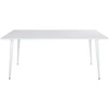 Venture Design Valgomasis stalas, Polar, 180x75x90 cm, Balta