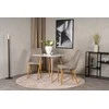 Venture Design Valgomasis stalas, Polar, 75x75 cm, Balta