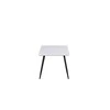 Venture Design Valgomasis stalas, Polar, 80x60 cm, Balta