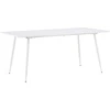 Venture Design Valgomasis stalas, Silar, 90x180 cm, Balta