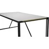 Venture Design Valgomasis stalas, Teksasas, 200x100 cm, Pilka