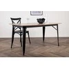 Venture Design Valgomasis stalas, Tempe, 80x140 cm, Riešutas