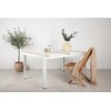 Venture Design Valgomasis stalas, Togo, 150x90 cm, Balta
