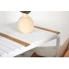 Venture Design Valgomasis stalas, Togo, 150x90 cm, Balta