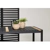 Venture Design Valgomasis stalas, Togo, 200x100 cm, Juodas