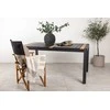 Venture Design Valgomasis stalas, Togo, 150x90 cm, Juodas