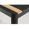 Venture Design Valgomasis stalas, Togo, 200x100 cm, Juodas