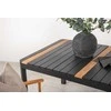 Venture Design Valgomasis stalas, Togo, 150x90 cm, Juodas