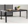 Venture Design Valgomasis stalas, Togo, 200x100 cm, Juodas
