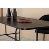 Venture Design Valgomasis stalas, Uno, 200x90 cm, Juodas