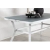 Venture Design Valgomasis stalas, Virya, 160x90 cm, Pilka