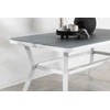 Venture Design Valgomasis stalas, Virya, 160x90 cm, Pilka