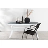 Venture Design Valgomasis stalas, Virya, 160x90 cm, Pilka