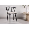 Venture Design Valgomojo kėdė Bobby 50x48 cm Juoda Smėlio Spalva Guminė Mediena
