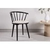 Venture Design Valgomojo kėdė Bobby 50x48 cm Juoda Smėlio Spalva Guminė Mediena