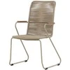 Venture Design Valgomojo kėdė Bois 46x43.5 cm Smėlio spalvos virvė