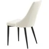 Venture Design Valgomojo kėdė Leone 48x44 cm smėlio spalvos korduro audinys