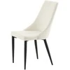 Venture Design Valgomojo kėdė Leone 48x44 cm smėlio spalvos korduro audinys