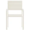 Venture Design Valgomojo kėdė Levels, smėlio spalvos, aliuminis, 2 vnt.