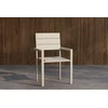Venture Design Valgomojo kėdė Levels, smėlio spalvos, aliuminis, 2 vnt.