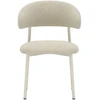 Venture Design Valgomojo kėdė Lillholmen 51x47 cm smėlio spalvos boucle audinys