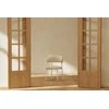 Venture Design Valgomojo kėdė Lillholmen 51x47 cm smėlio spalvos boucle audinys