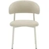 Venture Design Valgomojo kėdė Lillholmen 51x47 cm smėlio spalvos boucle audinys