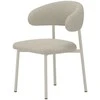 Venture Design Valgomojo kėdė Lillholmen 51x47 cm smėlio spalvos boucle audinys