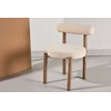 Venture Design Valgomojo kėdė Tillo 49x49 cm Balto plieno