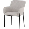 Venture Design Valgomojo kėdė Vätö 51x55 cm smėlio spalvos plienas