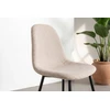 Venture Design Valgomojo kėdžių komplektas (2 vnt.), juoda/šviesiai ruda bouclé