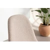 Venture Design Valgomojo kėdžių komplektas (2 vnt.), juoda/šviesiai ruda bouclé