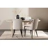 Venture Design Valgomojo komplektas Andy valgomojo stalas su Leone valgomojo kėde 180x90 cm smėlio spalvos
